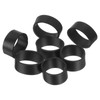 uxcell 300Pcs Silicone Rubber Bands, 8x5mm Rubber Bands Rings Cable