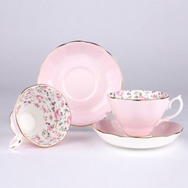 Royal Albert New Imperial Rose Coffee 2-person Rose Confetti / 로얄알버트 뉴황실장미 커피2인조 로즈컨페티