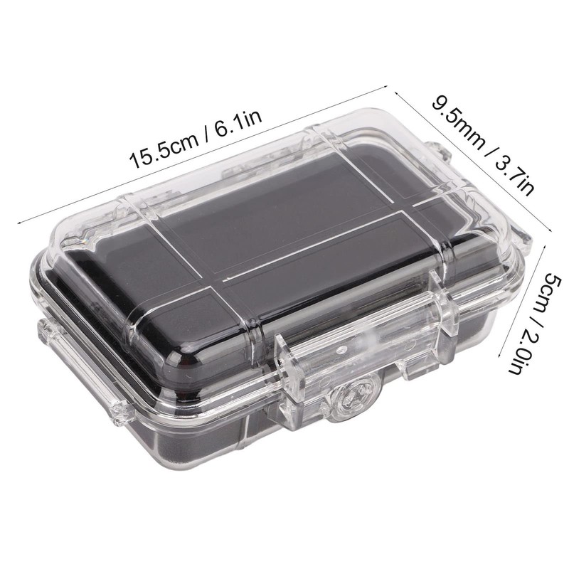 QANYEGN Waterproof Box, Survival Box Container, Survival Storage Box, Shockproof