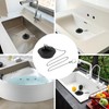 Sink Plug Rubber (Pack of 2), Universal Sink Plug with