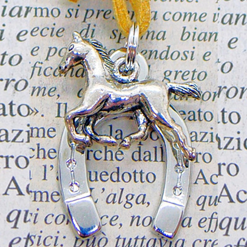 [puntouno] Puntouno Good Luck Horseshoe Accessories◆ Horse 1 "Running for
