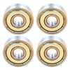 4 Pack of 626ZZ Deep Groove Ball Bearing Double Shield