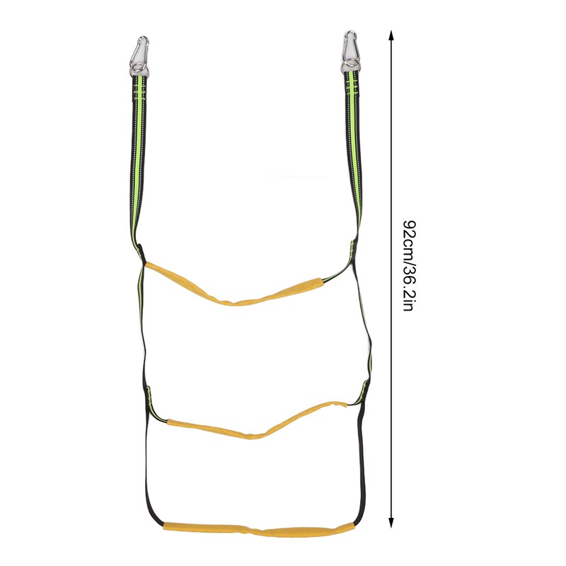 Marine Rope Ladder Foldable 3 Steps Strong Load Bearing Inflatable