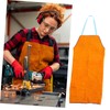 TEHAUX 1pc Welding Apron Heat Insulation Multi-Purpose Protective Gear for
