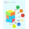 Roxenda Speed Cube,Irregular Magic Fast Cube for Kids, Smooth Sequential
