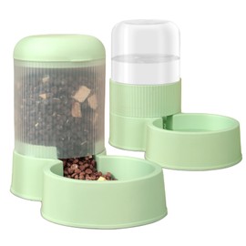 MDEHOPET Gravity Cat Feeder with 2.8L Capacity, BPA Free, Eco-Friendly, Food Grade Plastic, Automatic, No Electricity Required
