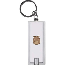 Azeeda 'Cute Stylised Hamster' Keyring LED Torch (KT00021354)
