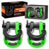 AUTOBOTS Tigertooth D Ring Shackles 45,000lb Break Strength, 3/4”Shackle D