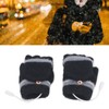 1 Pair USB Heated Gloves Half Finger Full Finger Double