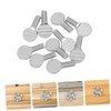 Sosoport 12pcs Stainless Steel Thumb Screws for Air Fryer Rotisserie