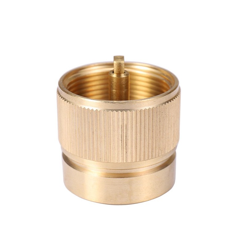 Kbrotech Camping Stove Adapter 1LB Propane Small Tank Input and