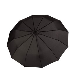 Doppler Fiber Magic Major Pocket Umbrella 31 cm, Plain black, Small