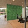 TANG by Sunshades Depot Artificial Dark Boxwood Fence Privacy Screen