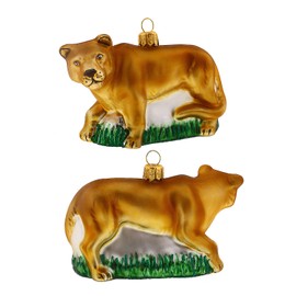 HAMBURGER WEIHNACHTSKONTOR® - Lioness Standing Christmas Tree Figures