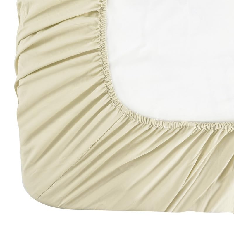 WEAVERS: Extra Deep Fitted Sheet - Super Soft Luxurious Microfiber,