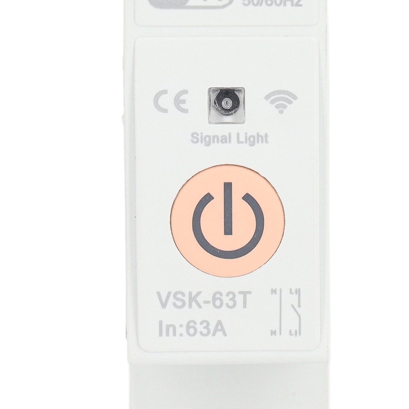 WiFi Switch Circuit Breaker 1P 63A Remote Voice Control Timing