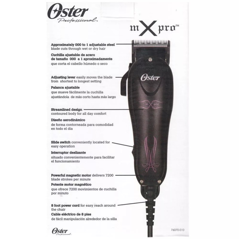 Oster MX Pro All Purpose High Speed Adjustable Blade Hair