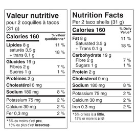 Old El Paso Ranch Blasted Stand n' Stuff Taco Shells, 153 Gram