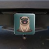 GRAPHICS & MORE Pug Sticking Out Tongue Tow Trailer Hitch