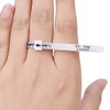 Best-Bag Ring Sizer Adjustable Finger Sizer Ring Gauge Measuring Ring