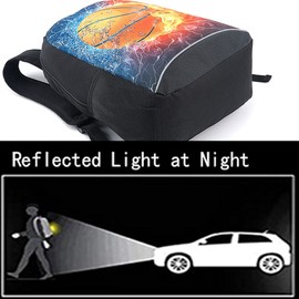 CAIWEI 19 Inch American Football Backpack School Bag