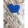 Vespa OEM Vespa blue blank slave key Ignition Fork Seat