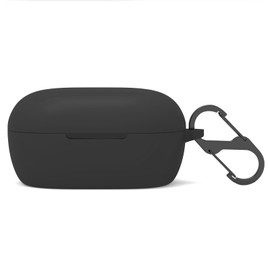 Leetoyi Protective Case Compatible with New Bose QuietComfort Earbuds 2024 Earbuds,Shockproof Case Cover with Keychain (Black)