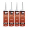 Asphalt Crack Filler- Black - 4 Pack