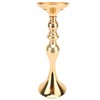 2 Pcs Wedding Flower Stand Exquisite Metal Candle Holder Wedding