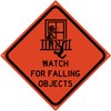 Toothsome Studios Watch for Falling Objects - Placa decorativa para