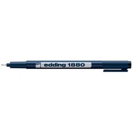 edding 1880 DRAWLINER PIGMENT LINER FINELINER DRAWING PEN - 0.7mm BLACK INK