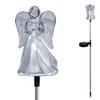 Unido Box Angel with Frosted Skirt Solar Garden Stake Light