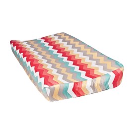 Trend Lab Waverly - Funda para cambiador de pompones, chevron