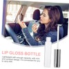 BIUDECO 12pcs Lip Gloss Tube Creative Design Round Empty Storage