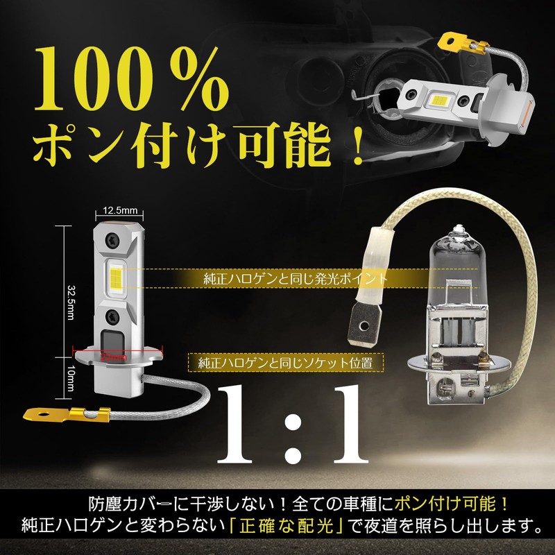 Headlight Bulb (Bulb Color, H3)