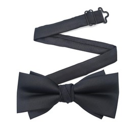 Mebamce Adjustable Bowtie Men Senior Bowtie Pre-Tied Bow Tie Classic Tuxedo Bow Tie for Party Wedding Dance