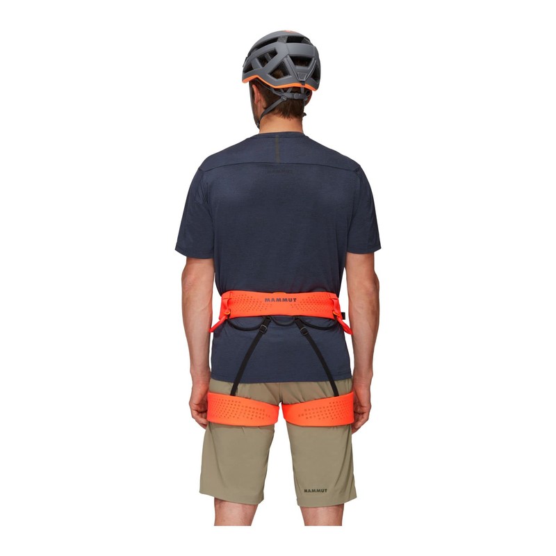 Mammut Sender Climbing Harness Safety Orange XL