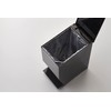 Sanitary Pedal Bin Tower Black