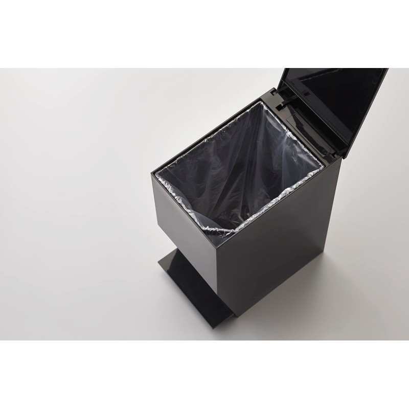 Sanitary Pedal Bin Tower Black