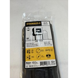 PANDUIT 175 lb Extra Heavy Duty Cable Tie, 35.91" Long, 50/PK