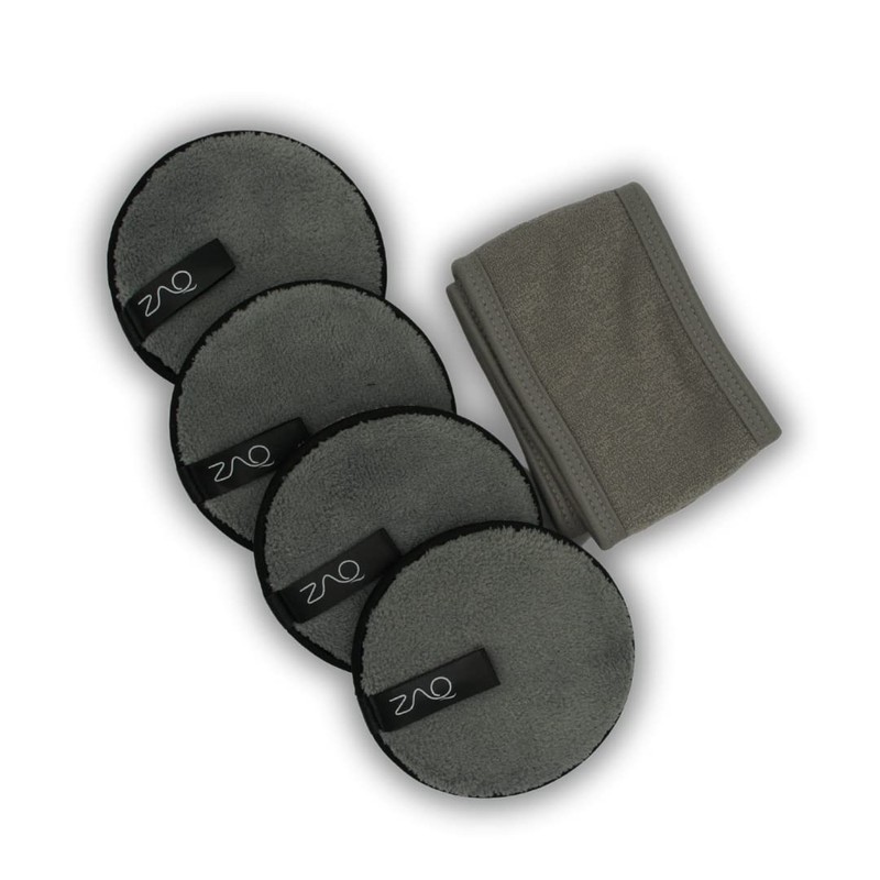 Reusable Makeup Remover Kit Microfiber Pads 4pc - Ultra Soft
