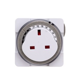 24 Hour Timer Switch Professional Smart Overcharge Protection Cycle Timing Plug in Mechanical Timer Switch