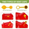 Gas Can Spout Replacement, 5-Kit Gas Can Nozzles Old Style