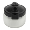 Airbrush Cleaning Pot with Holder Multifunctional Airbrush Wash Cleaner Tools