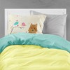 Caroline's Treasures BB2492PILLOWCASE Between Friends Norwich Terrier Fabric Standard Pillowcase