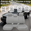 ESMING Front Bench Seat Covers for Toyota Tacoma seat Covers