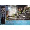 Tommy Bahama 12-Lumen Solar Bollard Light with Tree Design LED