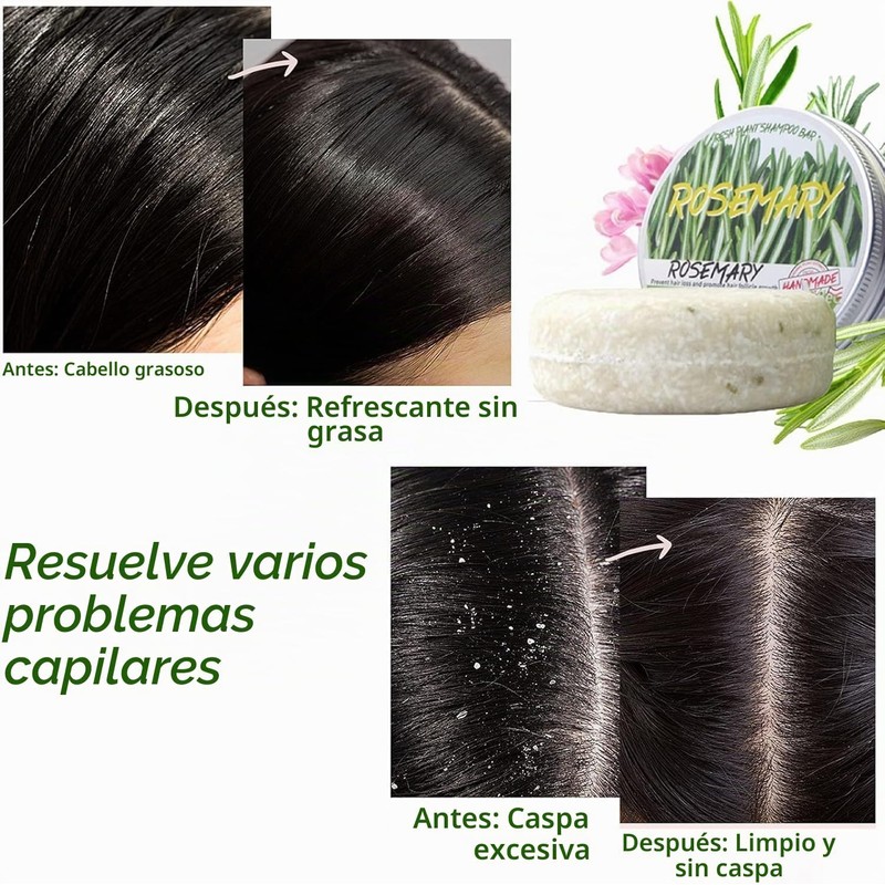 Champú Con Jengibre Para El Crecimiento Del Cabello