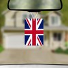 National Flag Car Air Freshener with New Car Scent -