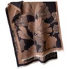 GFM® Women's Ginkgo Flowers Cashmere Texture Pashmina Style Scarf Shawl